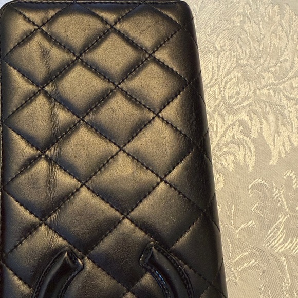 CHANEL Black Quilted Zipper Wallet💕 - Picture 14 of 15